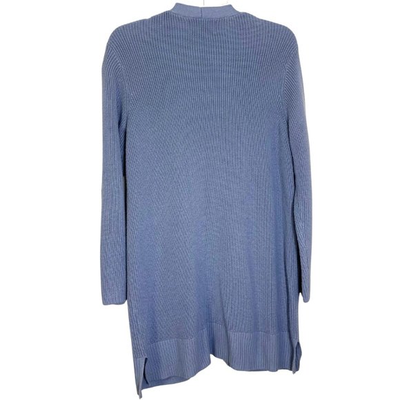 Old Navy Open Front Cardigan Sweater with Pockets Light Blue NWOT Size L - Picture 2 of 5